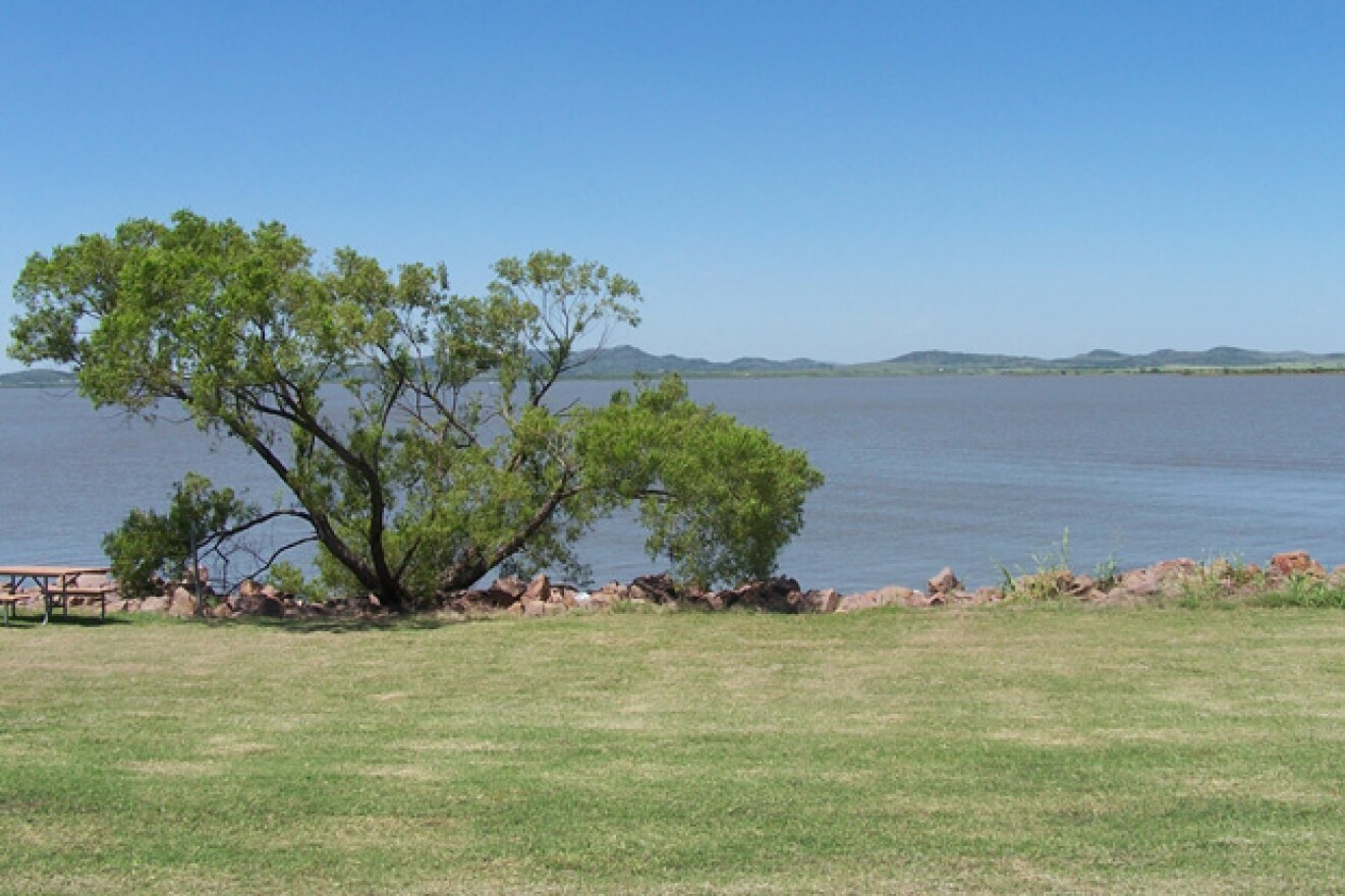 Lake Tom Steed in 2010